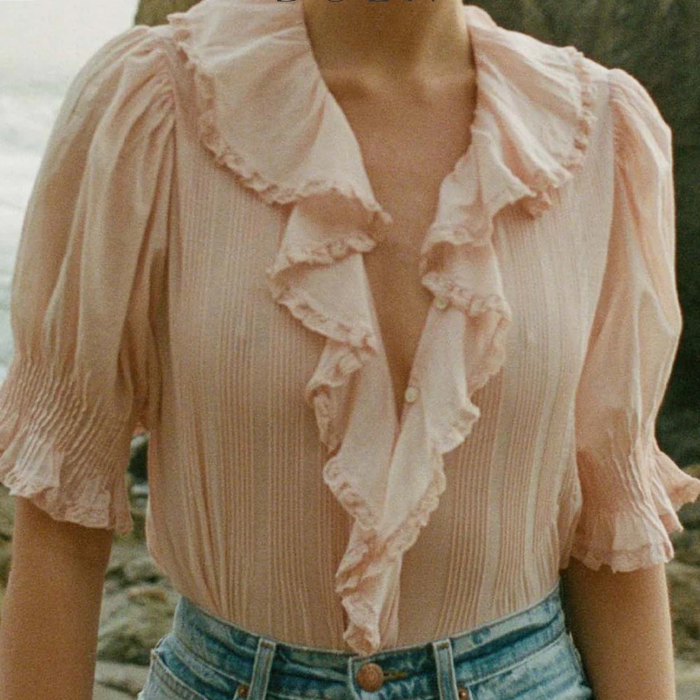 Doen Henri Top in Blush